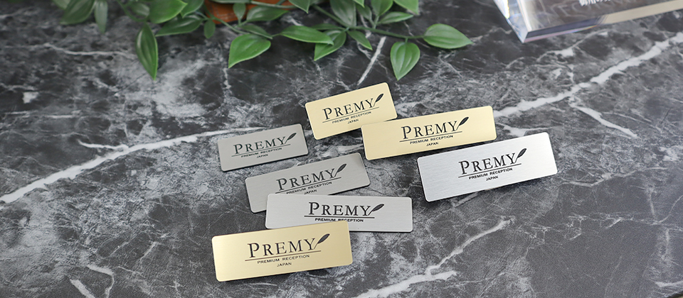 2層アクリル名札