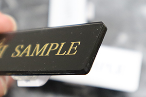 アクリル名札クリア