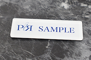 アクリル名札クリア色選択可能