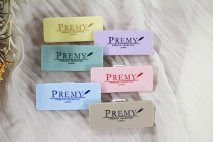 アクリル名札パステル6色