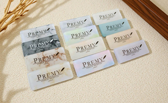 アクリル名札キャンバス装着