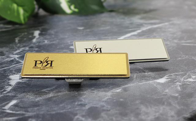 メタル名札ソリッド