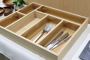 木製カトラリーケース敷き紙