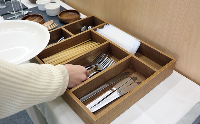 木製カトラリーケース