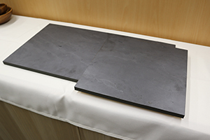 ライクストーンプレート2種類のサイズ