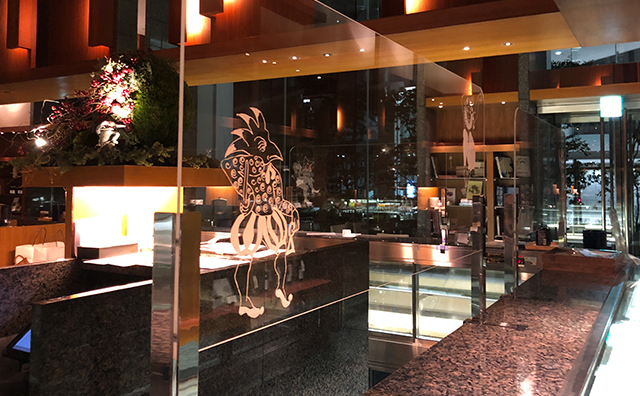 パーテーション全貌