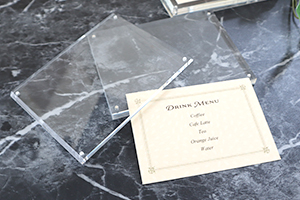 プライスカードクリアA7サイズ