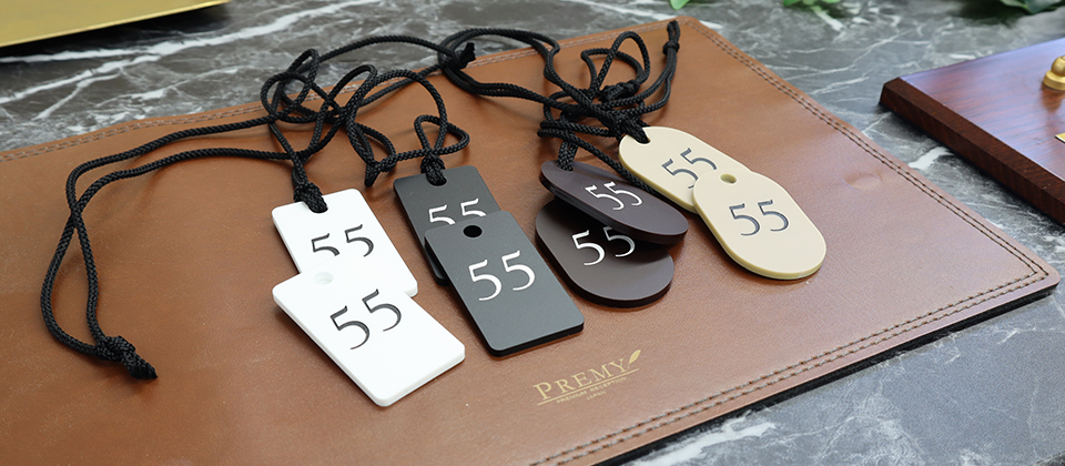 クローク札シンプル