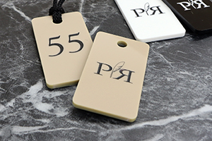 クローク札シンプルのオプション