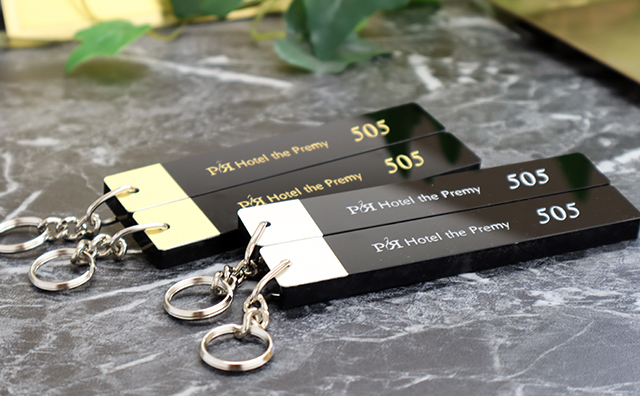 ダブルルームキーホルダー