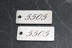 ロッカーキータグカスタマイズ