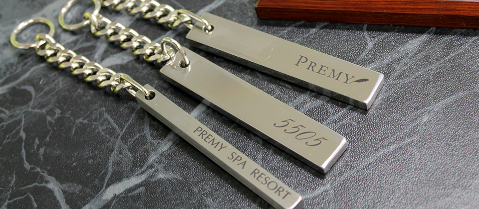 メタルルームキーホルダー